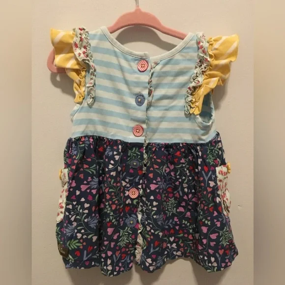 Matilda Jane Toddler brilliant daydream painted reverie tunic size 2 - Picture 3 of 3